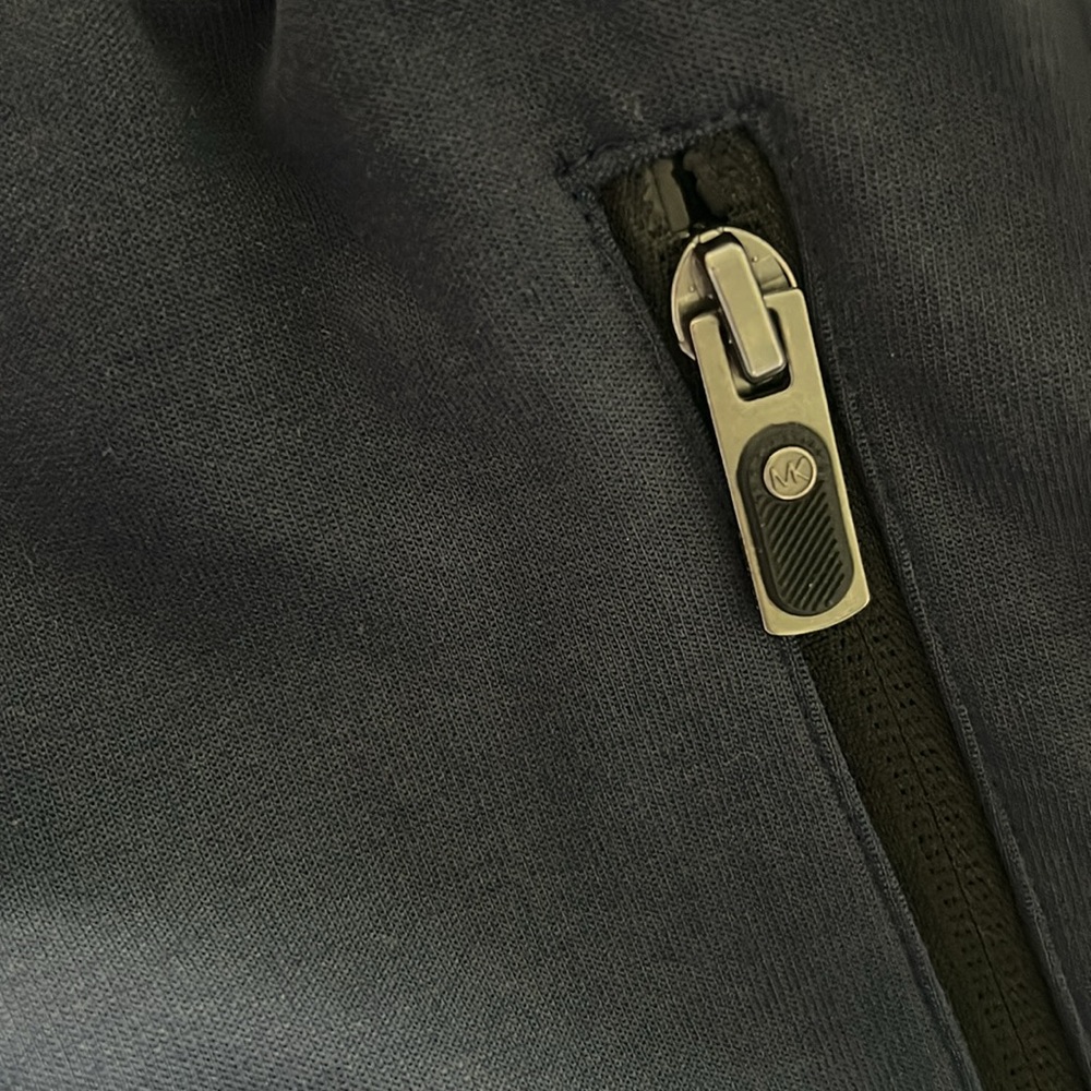 Michael Kors Mixed Media Track Pants in Midnight Blue, NWT, Size L - Picture 8 of 10